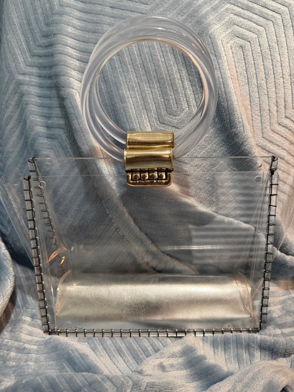 Vintage Havana Clear Bag